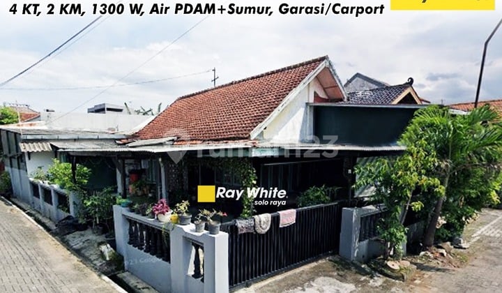 Rumah Siap Huni Tanah Luas Lingkungan Nyaman Lokasi Semarang Kota