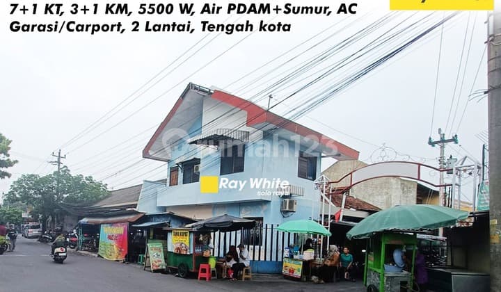 Rumah di Purwosari Dekat Jl Slamet Riyadi Cocok untuk Kantor