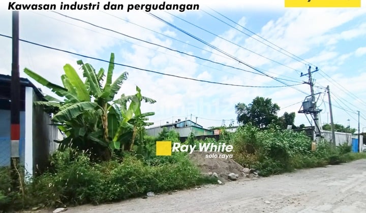 Tanah Kawasan Industri dan Pergudangan di Parangjoro Grogol