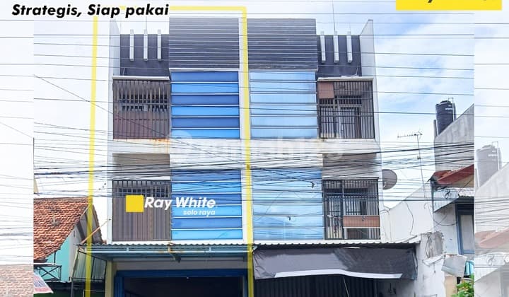 Ruko 3 Lantai Siap Huni Di Kartasura Dekat Bandara Dan Terminal