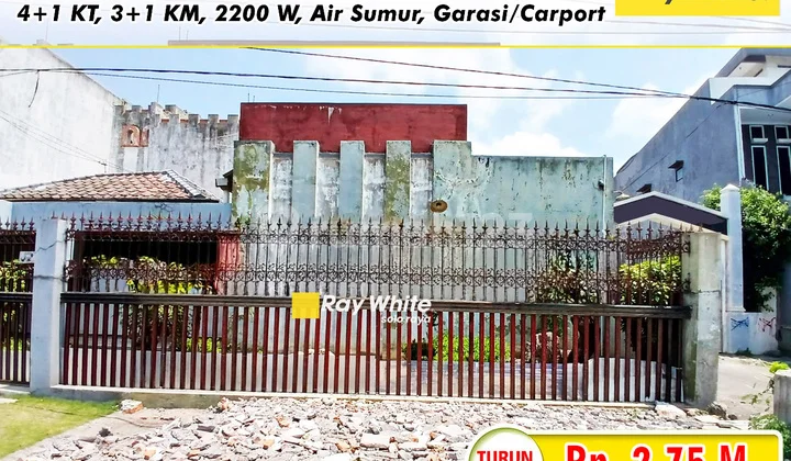 Rumah Di Tengah Kota Solo Dengan Tanah Luas Siap Huni Dekat Fasum