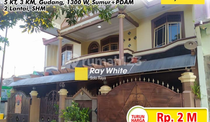 For Sale 2-Story Luxury House in Solobaru Cluster Near Mall