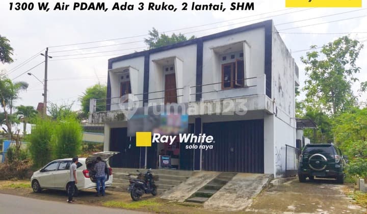 Ruko Jalan Utama Karangpandan Matesih, Ada 3 Ruko dan Rumah