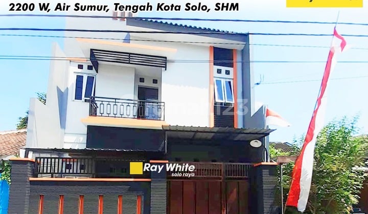 Dijual Kost Aktif 10 Kamar Cocok Untuk Invest Dekat Solo Paragon