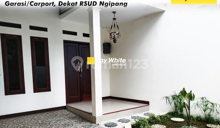 Rumah Bagus Siap Pakai di Kadipiro Tengah Kota Dekat Terminal