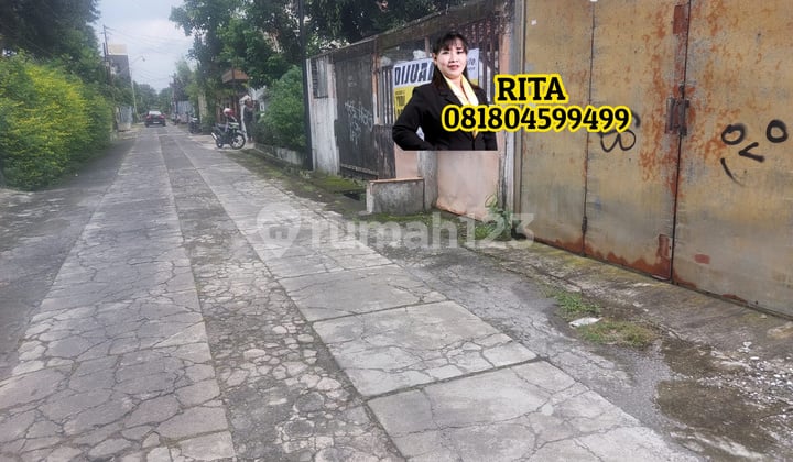 Dijual Tanah Mangkubumen Banjarsari Lokasi Tengah Kota Akses Mobil Lancar