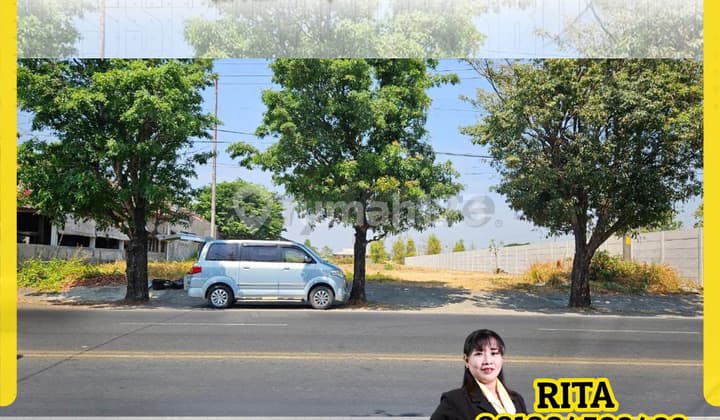 Sold Land on Adi Sucipto Main Road, Suitable for Culinary & Showroom