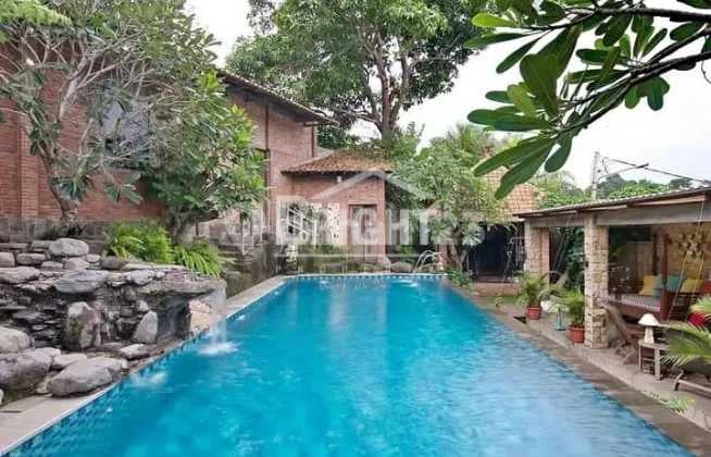 Di Jual Rumah/villa Ethnic Mewah Di Sawangan Depoj