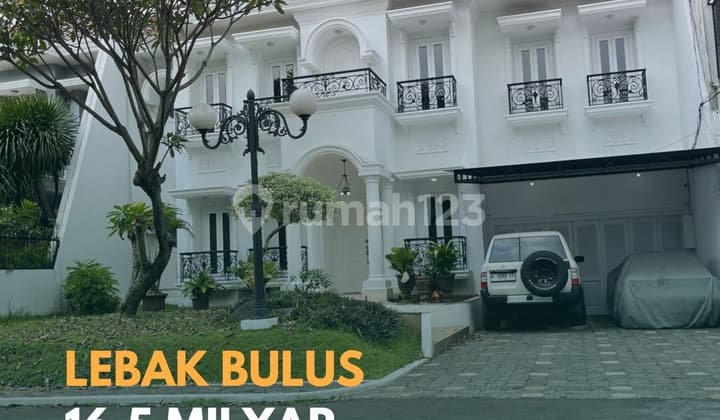 Di Jual Rumah Mewah Lingkungan Tenang di Lebak Bulus