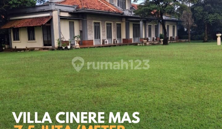 Dijual Rumah dengan Tanah Sangat Luas bisa di Bangun Kastil