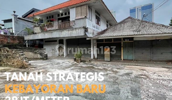 For Sale Land in Kebayoran Baru, Suitable for Business