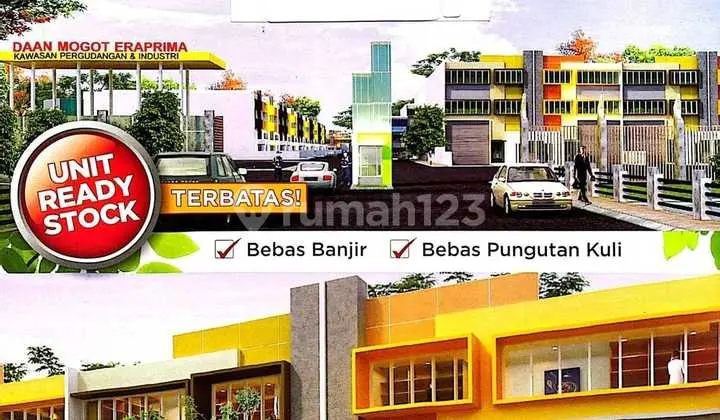 Gudang di Kawasan Pergudangan dan Industri Daan Mogot