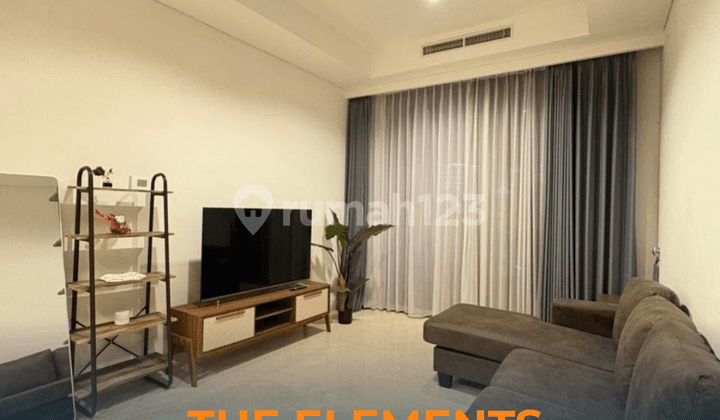 Disewakan 2 Bedroon Apartemen The Elements.kuningan Apartemen Furnished Bagus