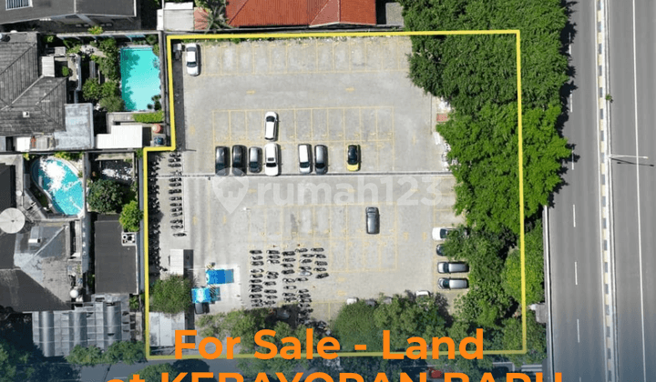 Dijual Tanah Cocok untuk Investasi di Kebayoran Baru