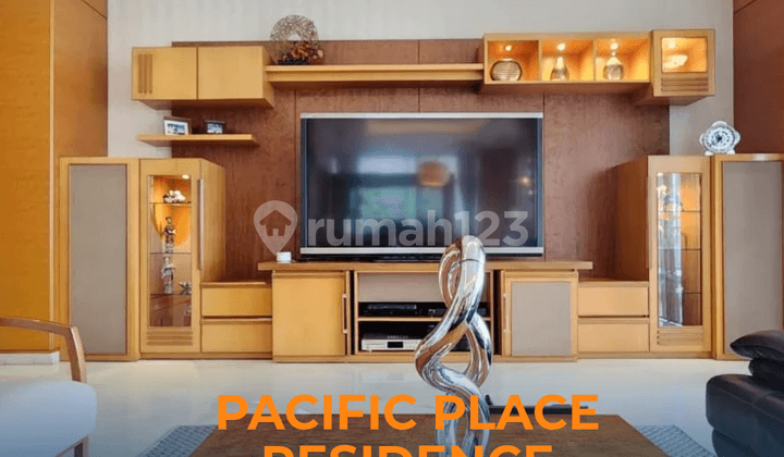 Dijual Apartemen Mewah 4 Kamar Tidur di Pacific Place Residencefurnished Bagus