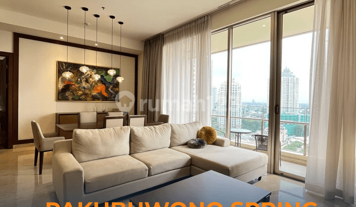 Rent Ready-to-Occupy 2-Bedroom Apartment at Pakubuwono Spring