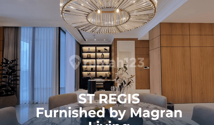 Apartment St Regis 3 Br For Sale, Luxury Interior and Ready to Move