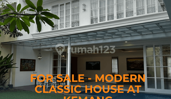 Dijual Brand New Rumah Modern Classic di Kemang Siap Huni