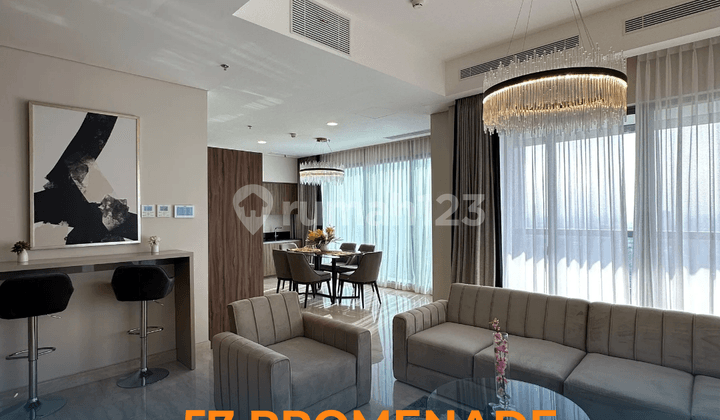 Dijual dan di Sewakan Apartemen 3 Kamar Tidur Furnished Bagus dan Siap Huni