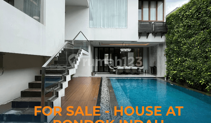 Dijual Rumah Mewah 3.5 Lantai di Pondok Indah
