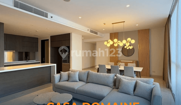 Dijual Apartemen 3Br Casa Domaine Siap Huni