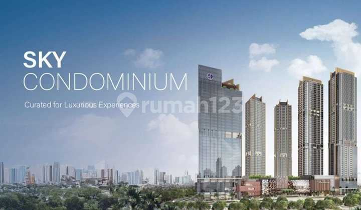 Sky Condominium 1br Azure Tower in Menara Jakarta Kemayoran Central Jakarta Strategic Location Easy Access to Everywhere