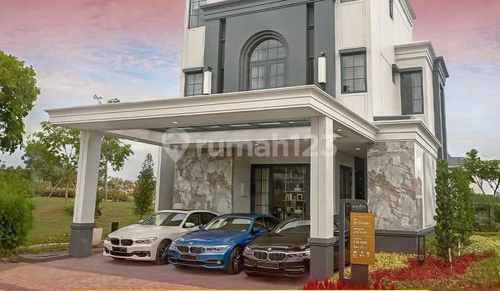 Rumah View Gunung 2 Lantai Baru Dan Indent Type 10 Cluster Burgundy Di Rancamaya Golf Estate Bogor Dekat Akses Tol