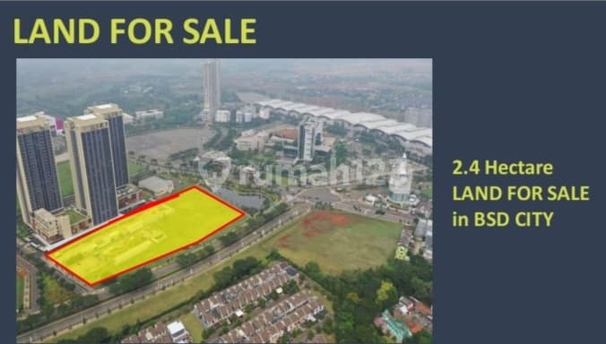Dijual Cepat Kavling Komersial Area Di Bsd City