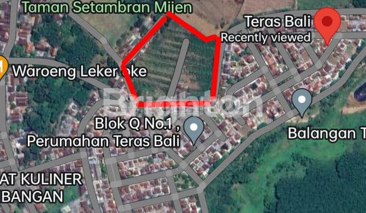 Ready-to-Build Land Area in BSB Village Semarang Region