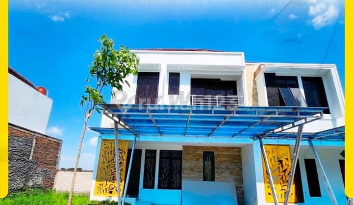 Modern Minimalist Cluster House in Astana Buwana Telukan Grogol