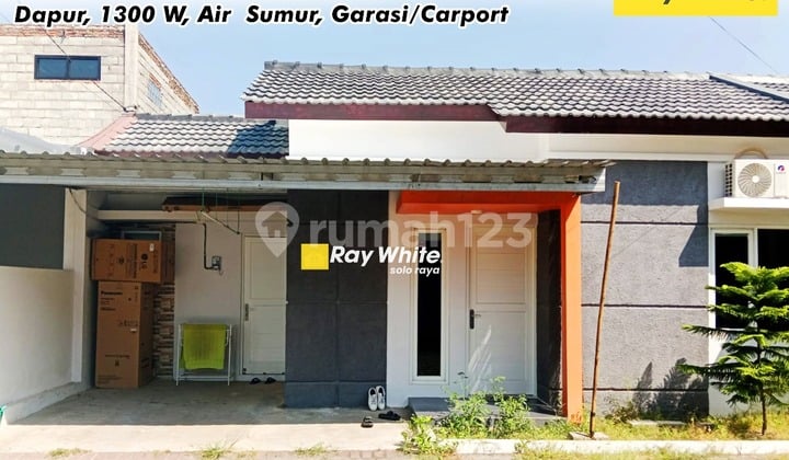 Rumah Gentan Akses Simpangan Mobil Dekat Luwes