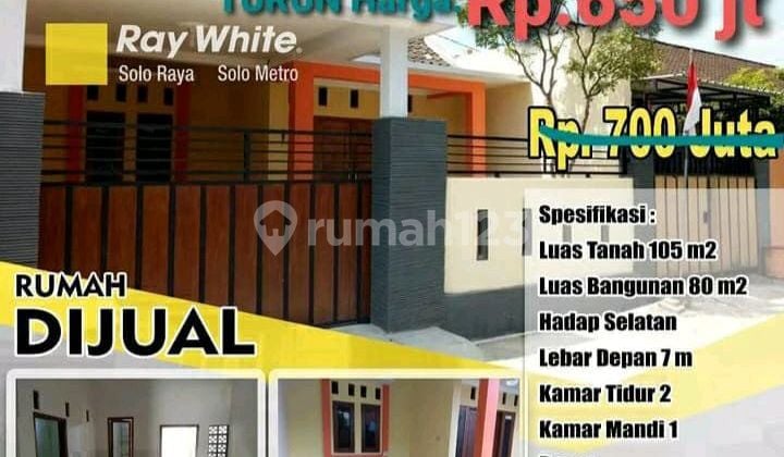 Rumah Sumber Banjarsari Akses Simpangan Mobil