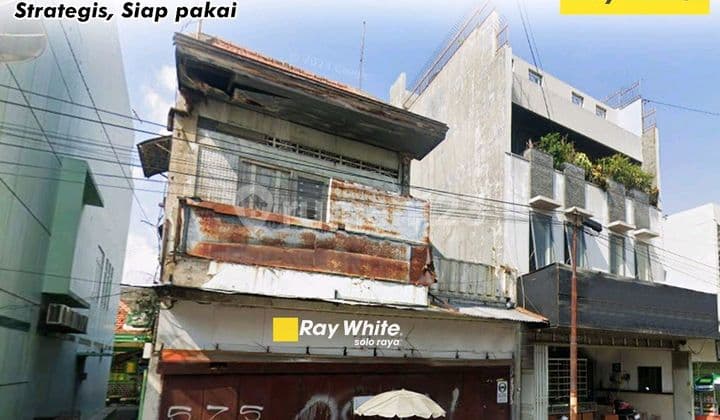 Ruko Radjiman Surakarta Dekat Pusat Kota Solo