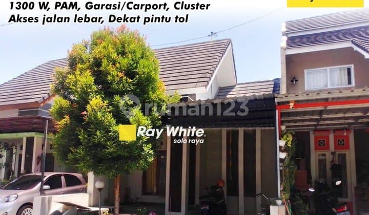 Rumah Jual Sewa Perum Taman Kenari Colomadu