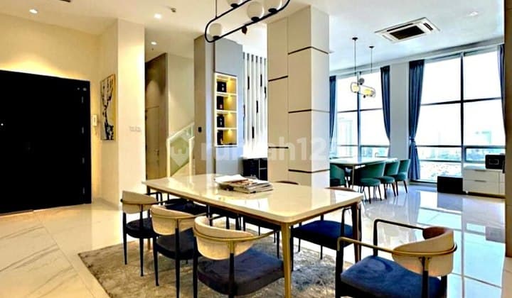 For Sale Somerset Apartment 3+1 Bedroom, Furnished, Permata Hijau, South Jakarta