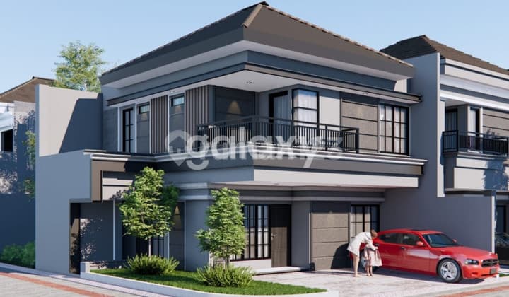 Rumah Baru Minimalis Hook di Sutorejo Dekat ke Raya Mulyosari