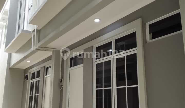 Dijual Rumah 2 Lantai Utan Kayu Gg.kamboja Jakarta Timur
