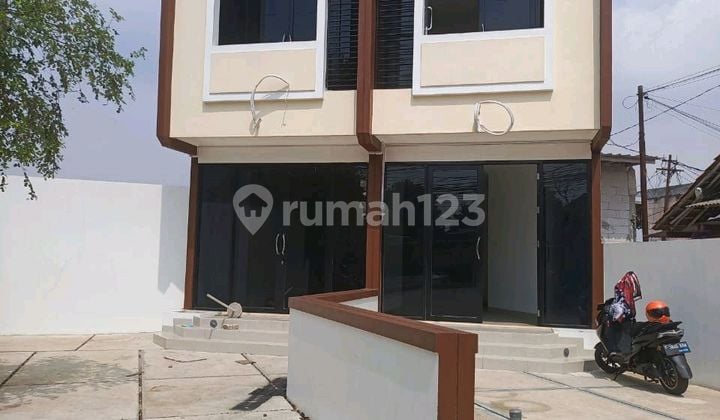 For Sale New 2-Story Shop House Ready to Occupy on Pemda Bogor Main Road