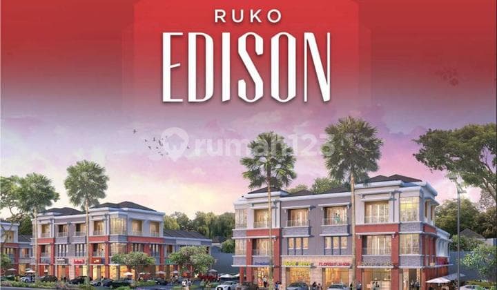 Dijual Brand New Ruko Edison 2 Lantai , Tangerang