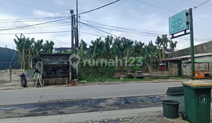 Dijual Tanah Samping Jalan Raya Utama di Bekasi Luas 2.040Meter