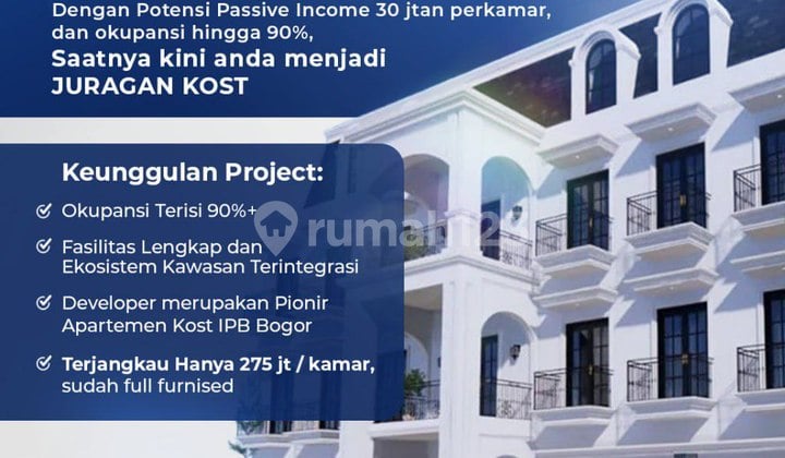 Investasi Kost Mahasiswa Ipb Bogor Income Puluhan Juta Per Tahun