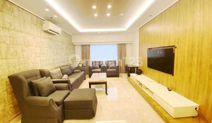 Dijual Apartemen Mewah Somerset Permata Berlian , Jakarta Selatan, 3Br, Fully Furnished