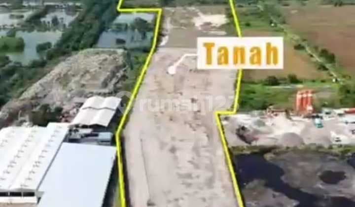Murah Lahan Tanah Industri di Area Pergudangan