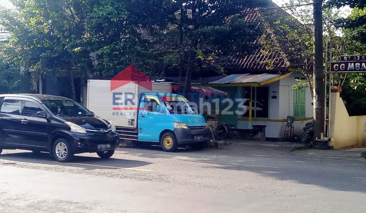 Tanah Dijual Bonus Bangunan Rumah di Poros Jalan Imam Bonjol Ngadierejo Kediri
