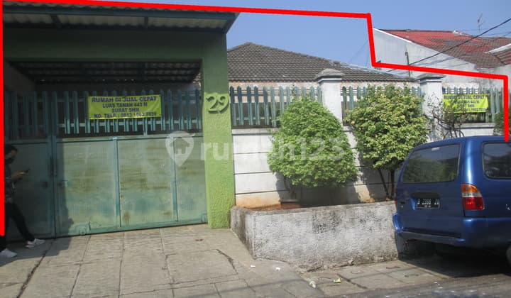 Rumah Tua Murah Bgt di Jl Jeruk Manis Raya, Kebon Jeruk,Jakbar