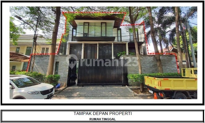 Kantor Murah Bgt 3Lt di Jl Panglima Polim 12,Melawai