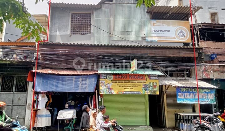 Ruko Murah bgt 2lt di Jl Krendang Utara,krendang, Tambora,jakbar