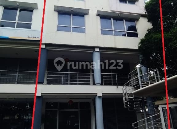 2 Ruko Gandeng Murah Bgt 4Lt di Gedung Gajah, Dr Saharjo