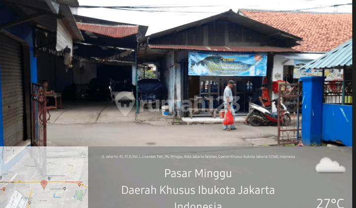 Ruko Murah Bgt di Gang Haji Saleh,Cilandak Timur,Pasar Minggu