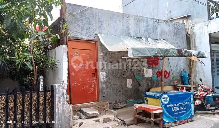 Rumah Murah Bgt Hit Tanah di Jl Kemanggisan Ilir 6,Palmerah
